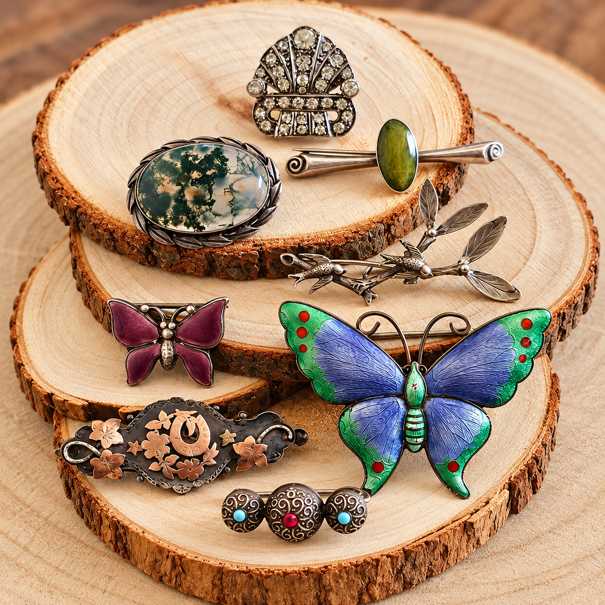 Brooches