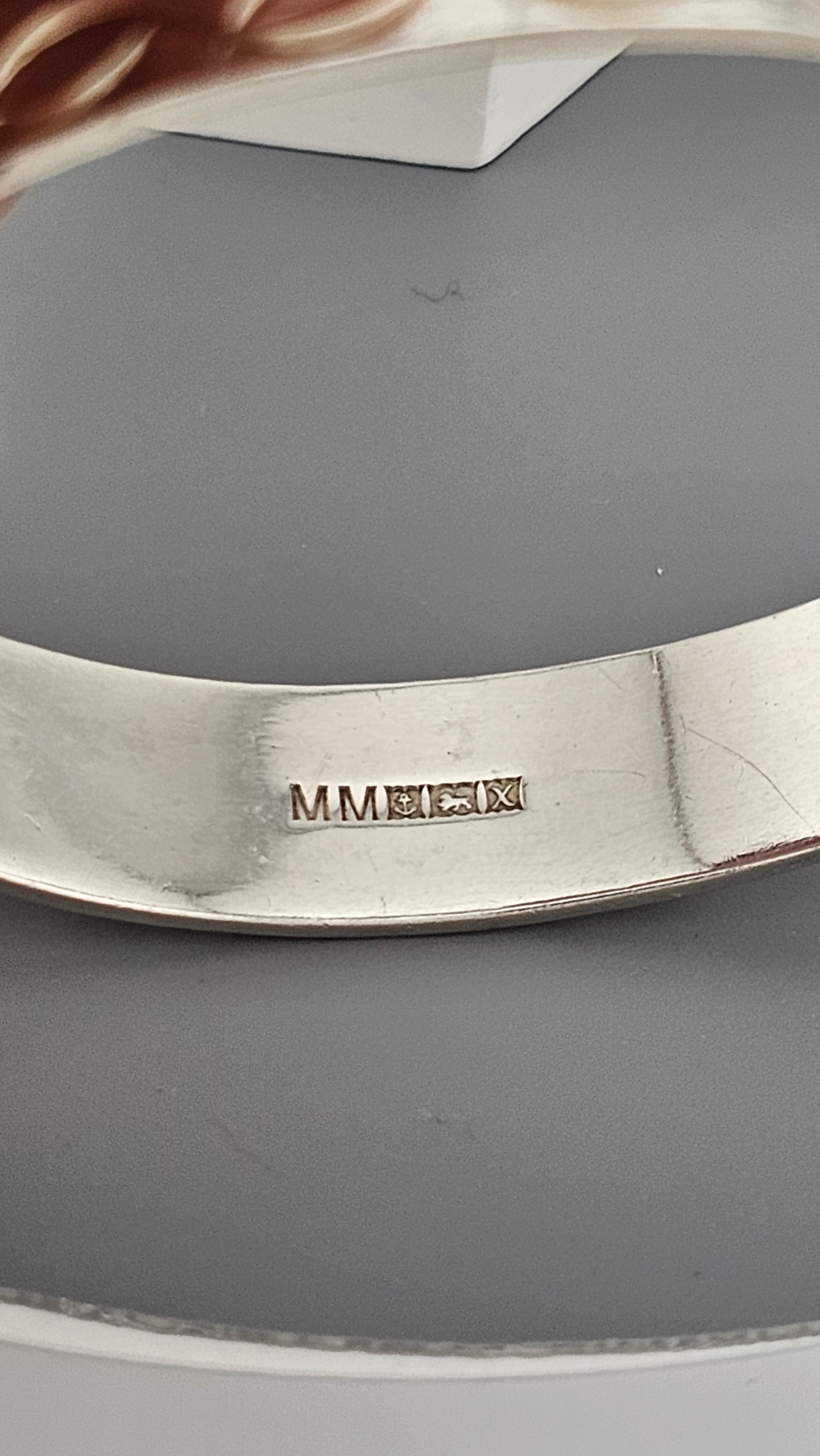 Vintage Solid 925 Sterling Silver 1972 Bangle