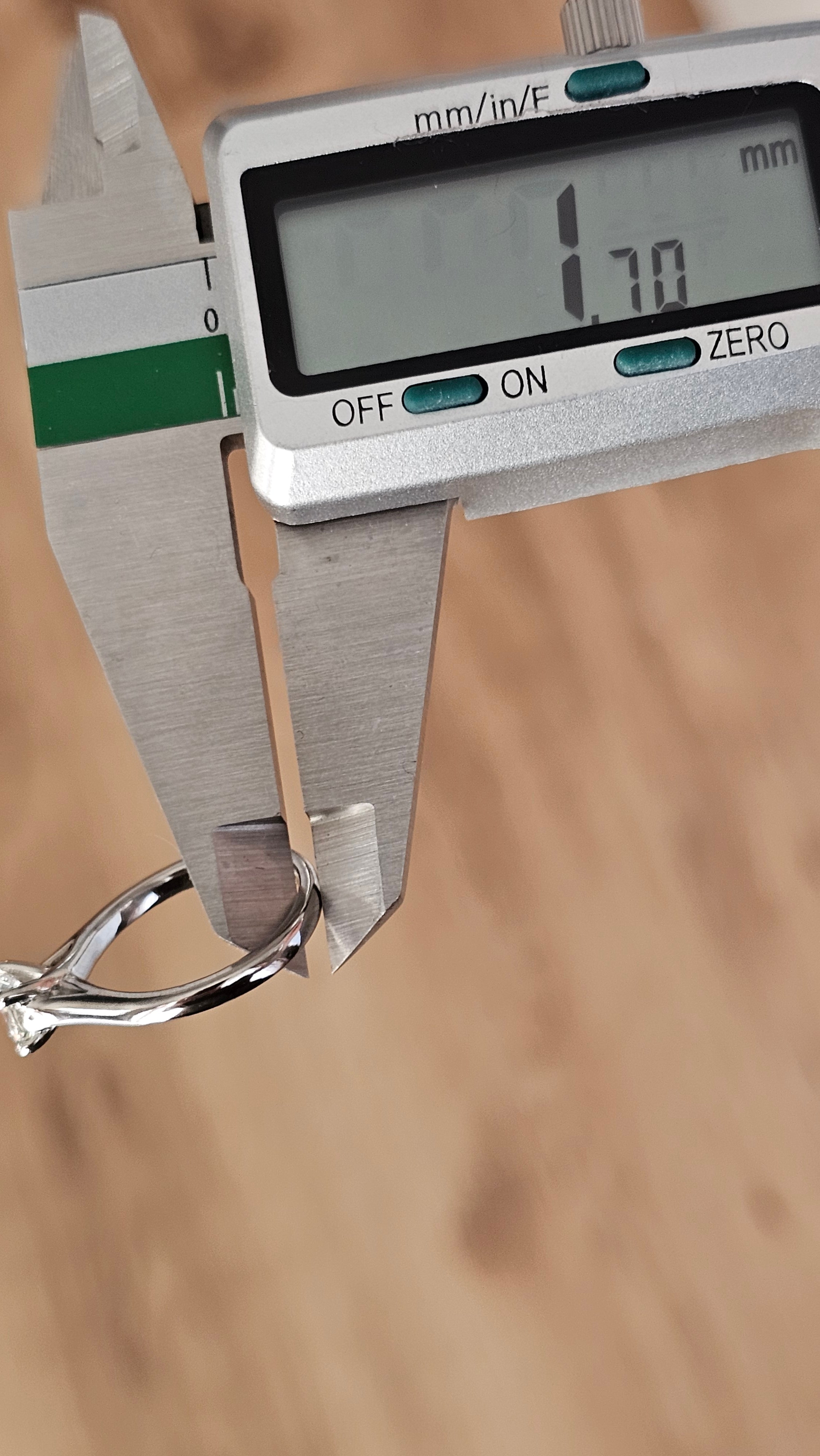 0.63ct GIA Certified Natural Diamond Ring | Platinum 950 | F Colour, SI1 | Size K | WGI Val £3,750