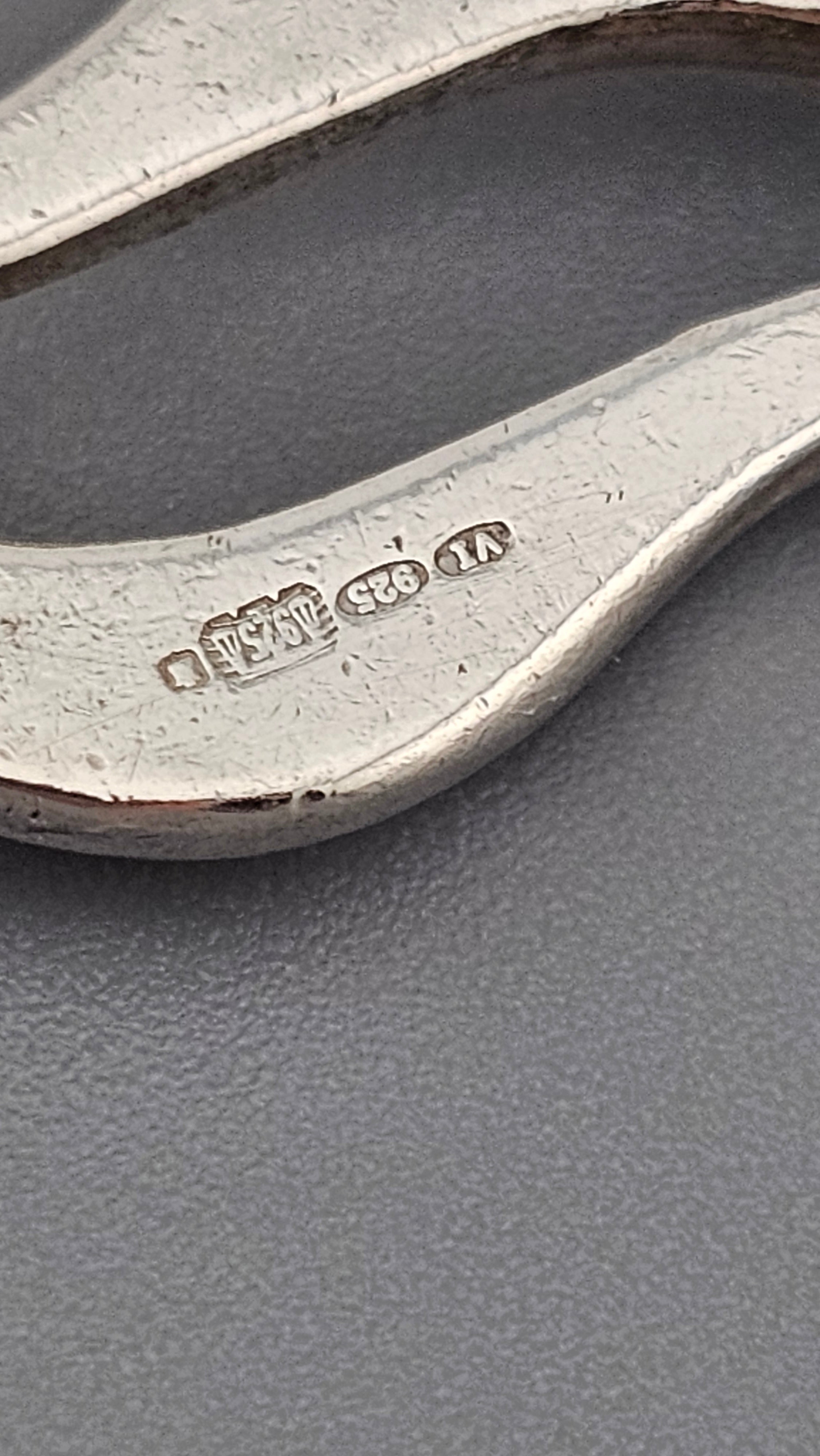 Vintage 925 Sterling Silver Open Link Statement Chain | 44.5cm | 38.45g