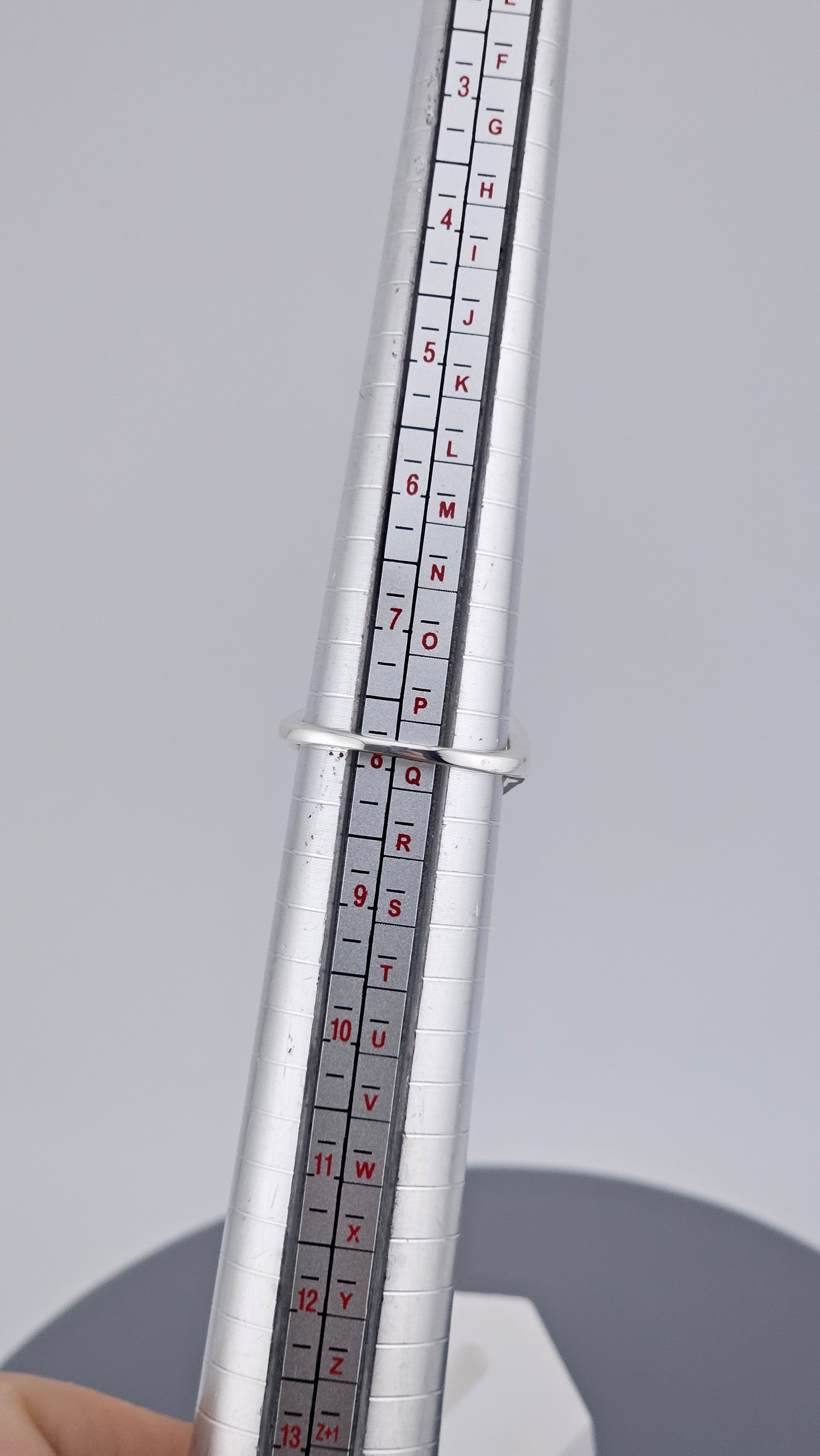 Modernist 925 Sterling Silver Geometric "Bubble" Wave Ring