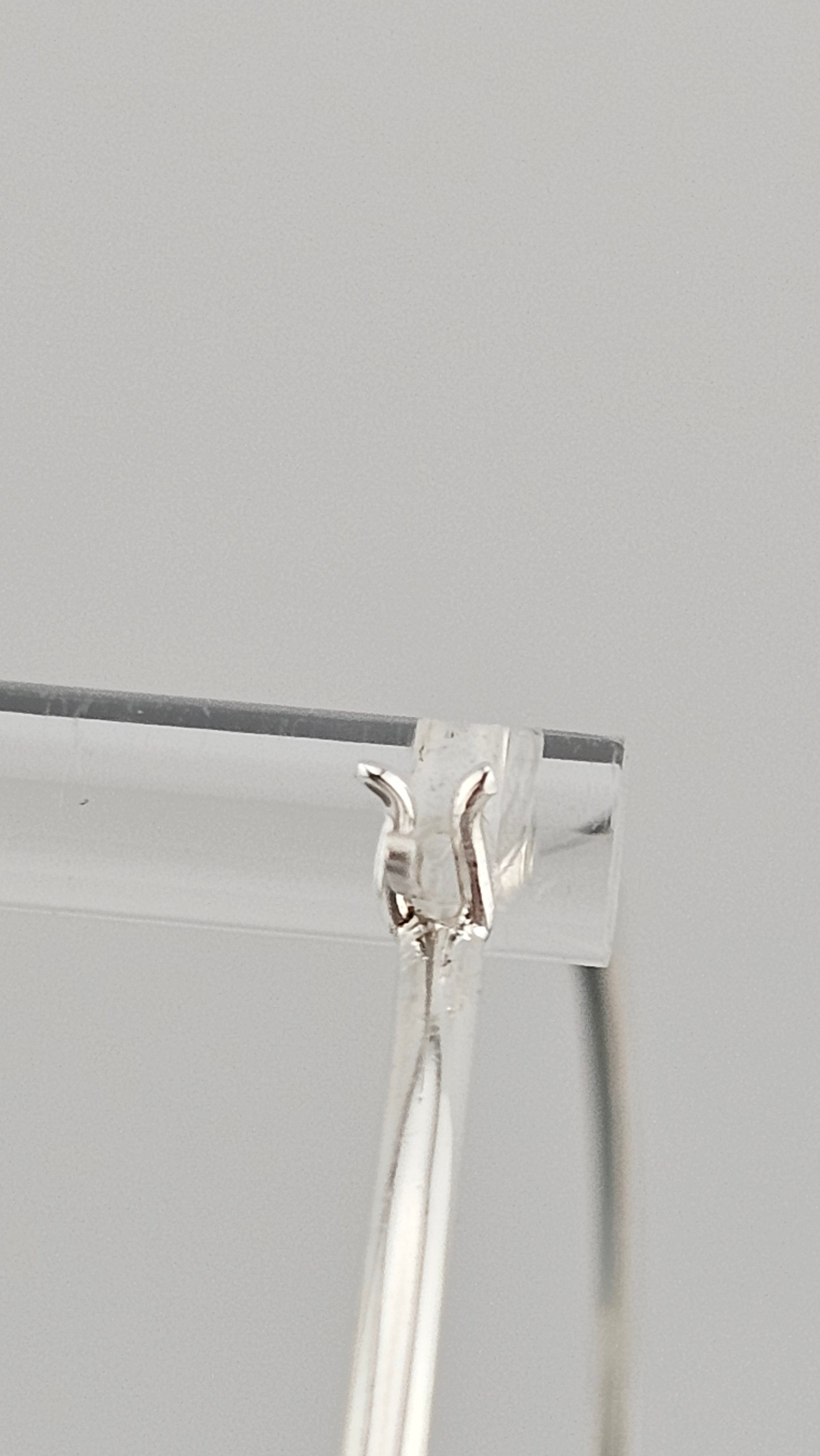 Large 925 Sterling Silver Flat Hoop Earrings (54mm) – Polished Finish