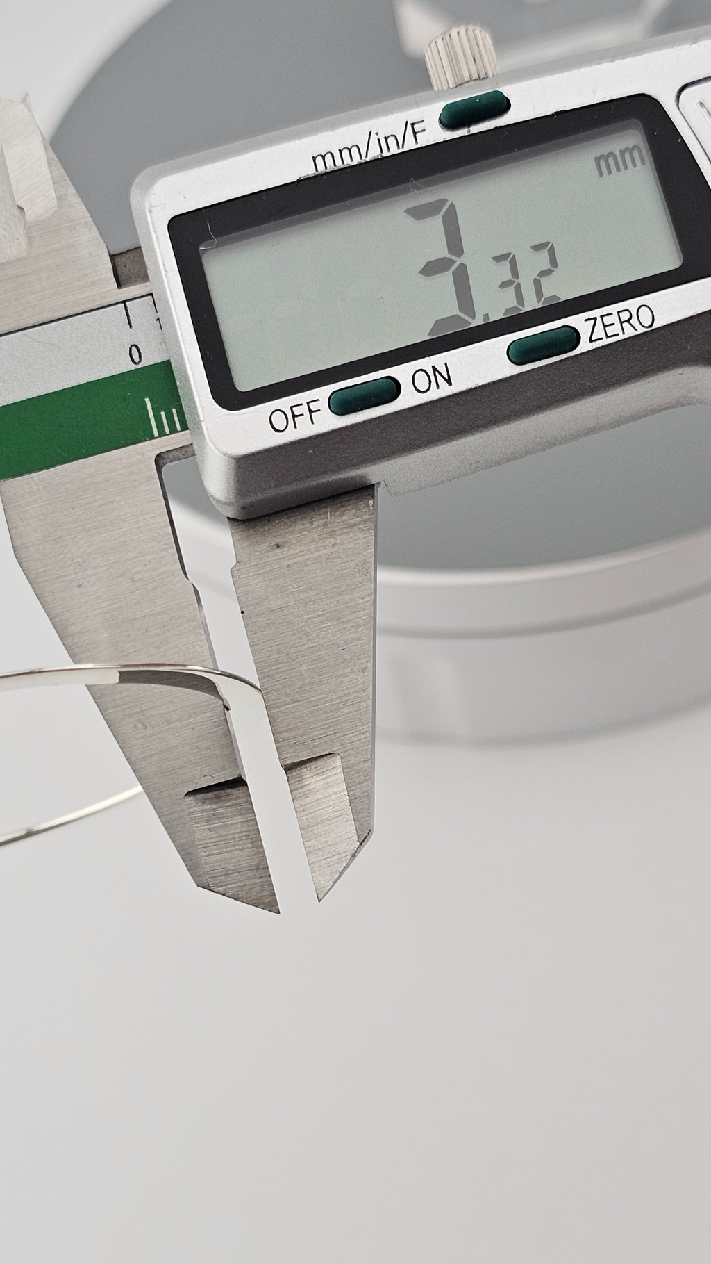 Large 925 Sterling Silver Flat Hoop Earrings (54mm) – Polished Finish