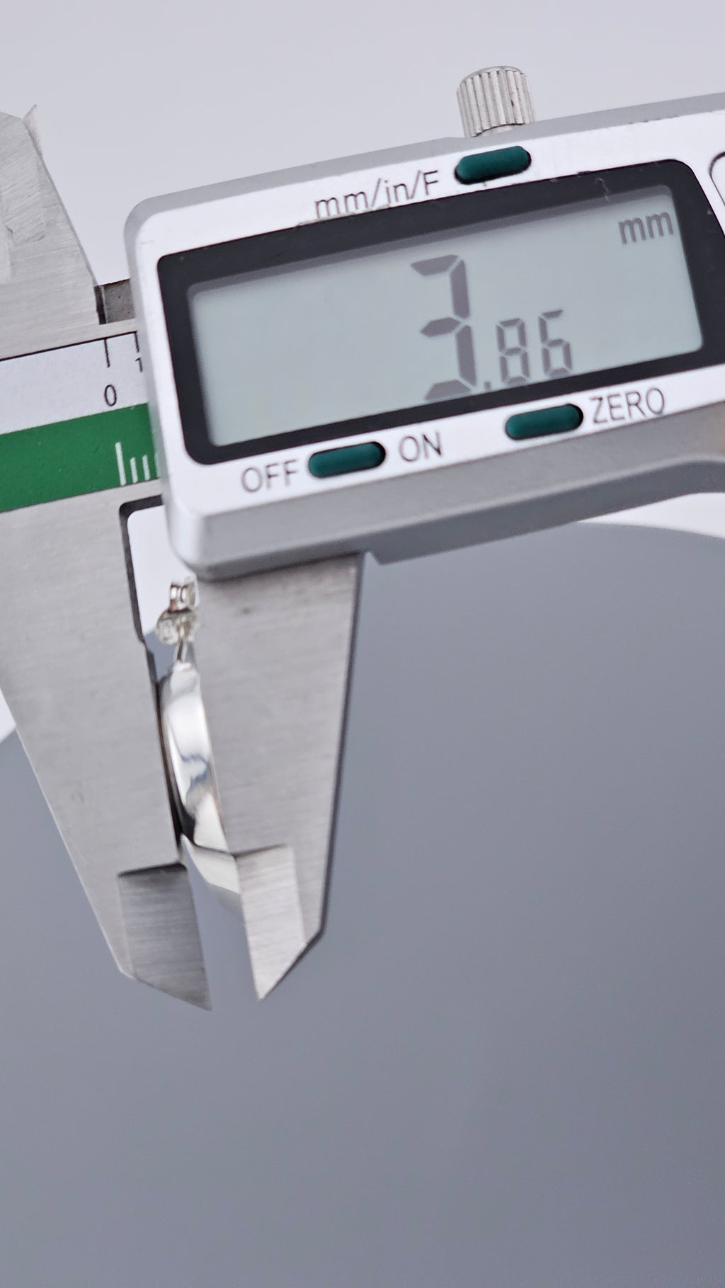 Modern 925 Sterling Silver Twisted Ribbon Open Hoop Earrings (4.7g)