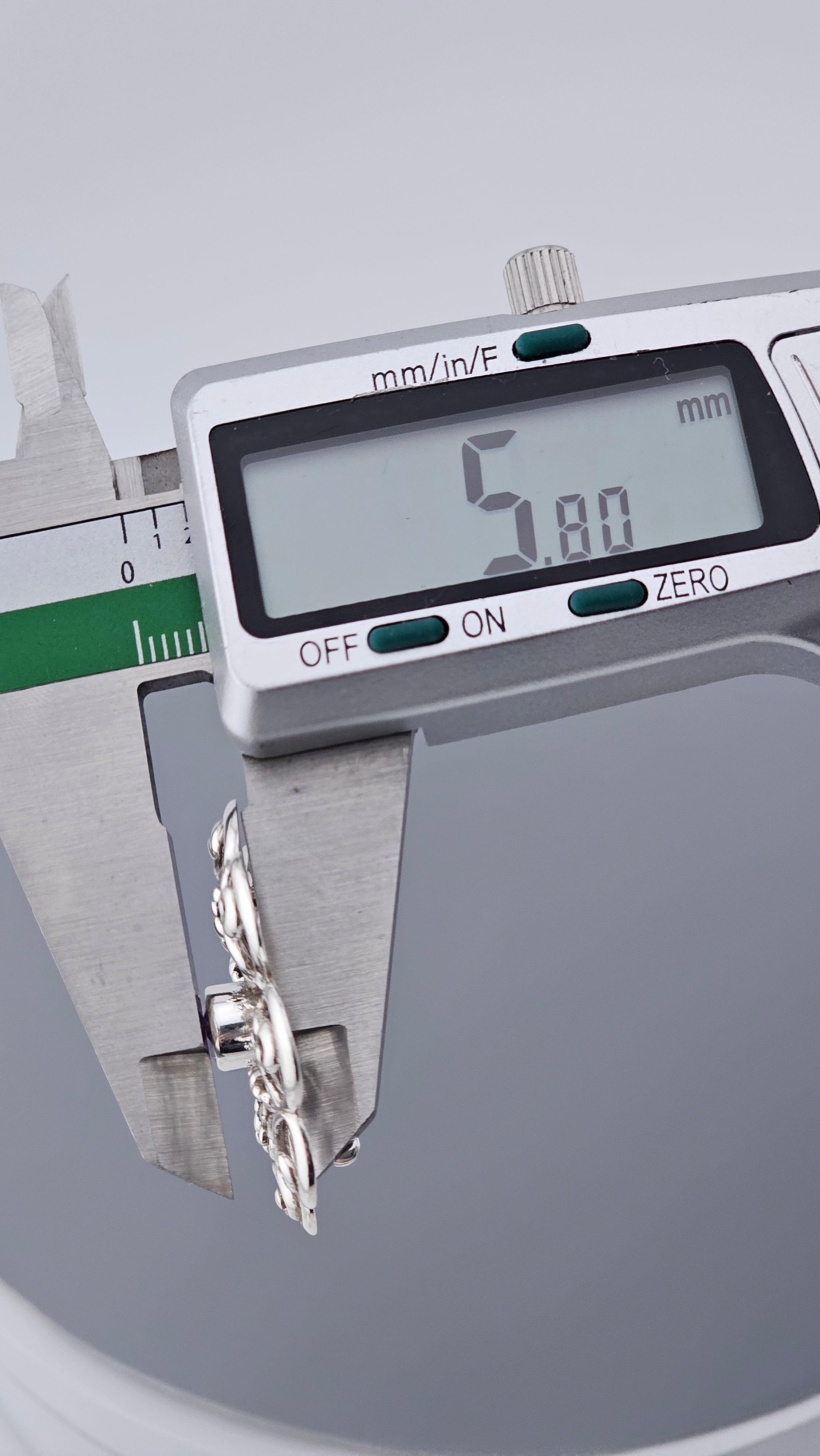 Vintage 925 Sterling Silver Amethyst Filigree Flower Brooch Pin (5.66g)