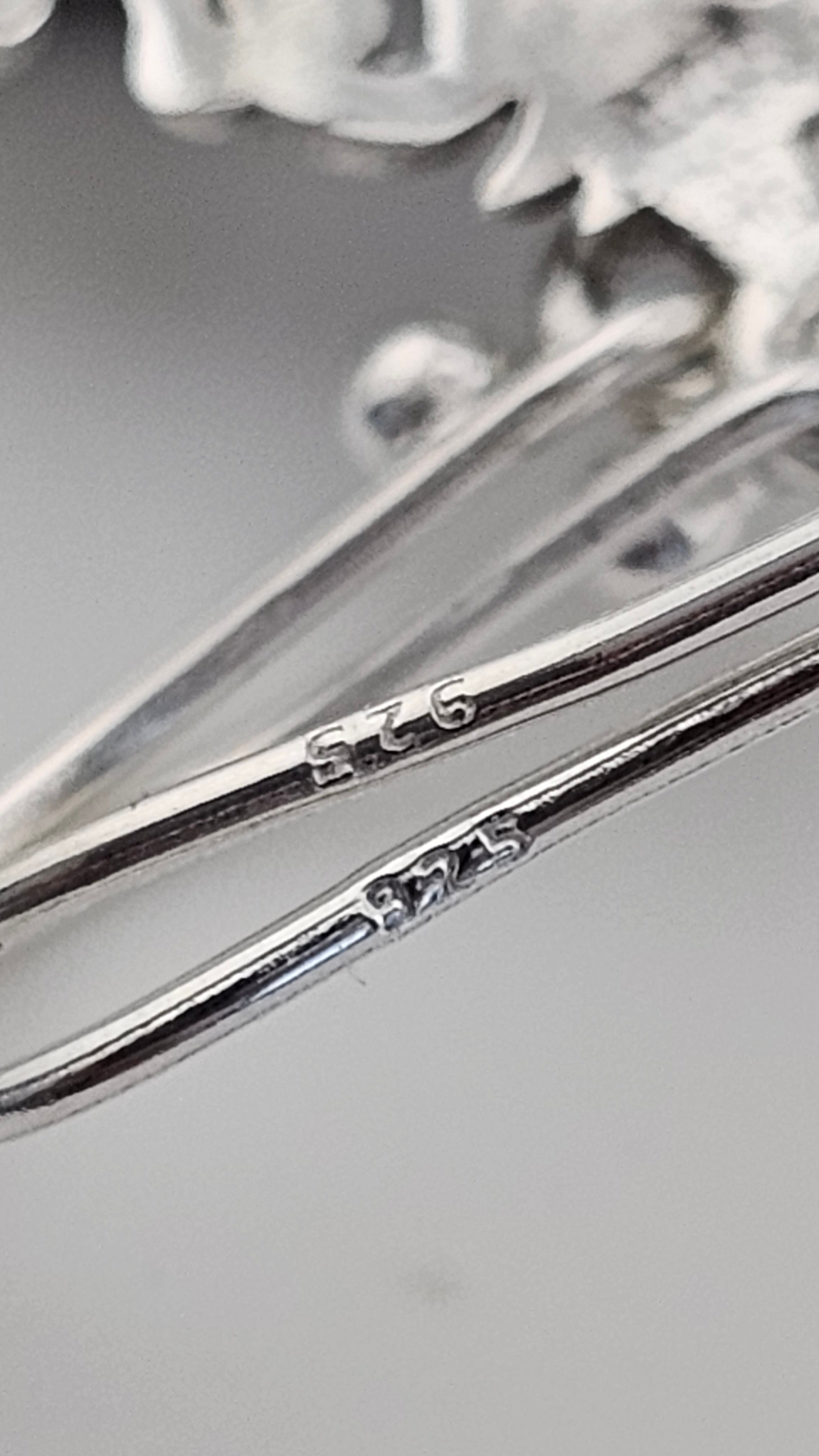 Vintage Style 925 Sterling Silver Black Onyx Filigree Drop Earrings – 46mm Ornate Oval Dangle (6.4g)