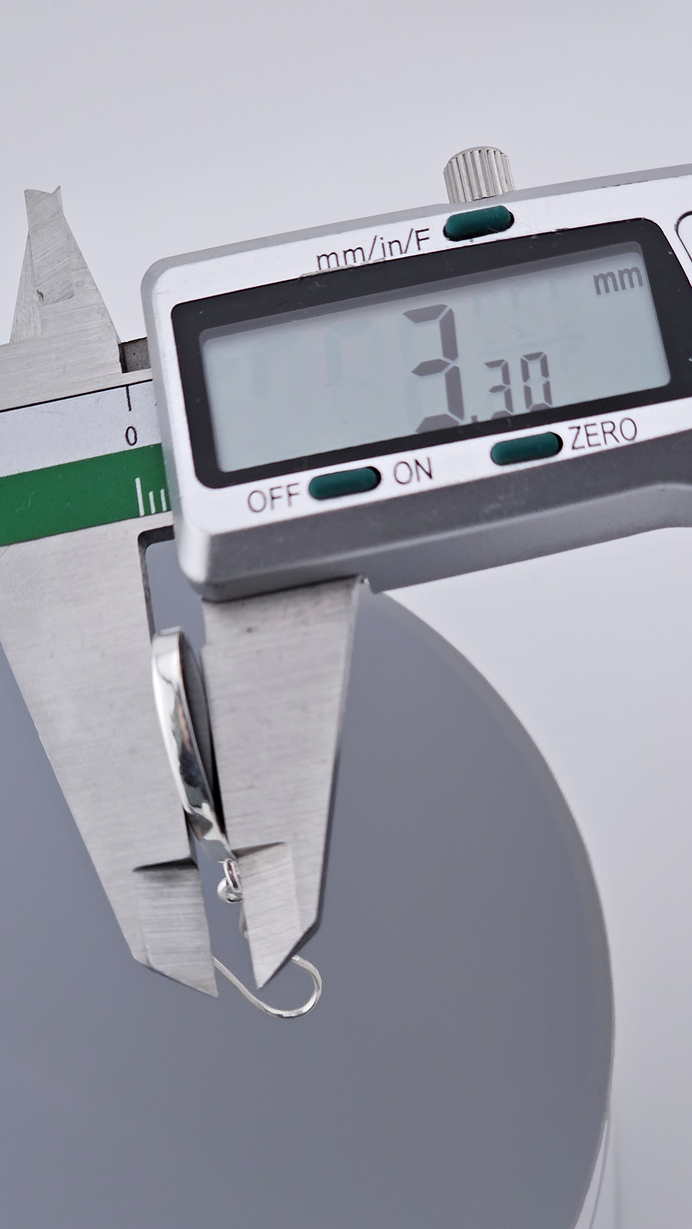 Vintage 925 Sterling Silver & Black Onyx Oval Drop Earrings | 45mm | 4.8g