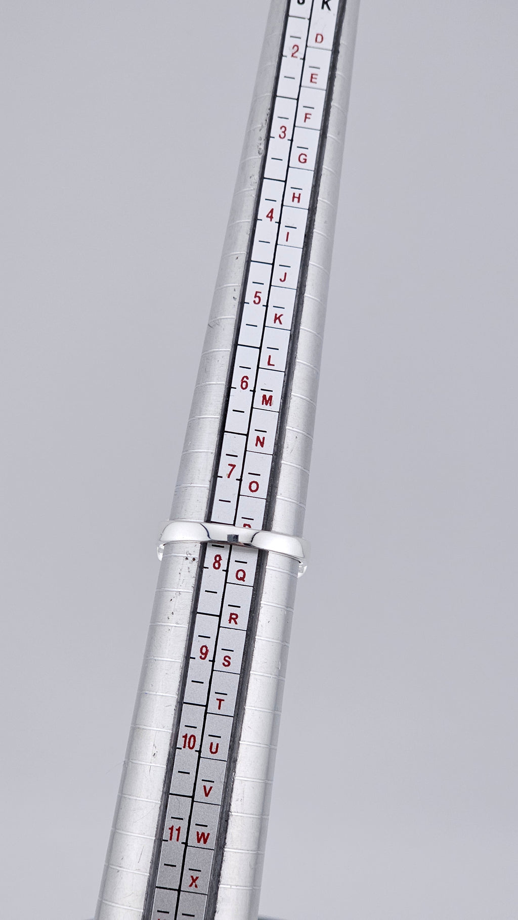 925 Sterling Silver Multi-Gemstone Rainbow Band Ring – Size P (US 7.5), 3.7g