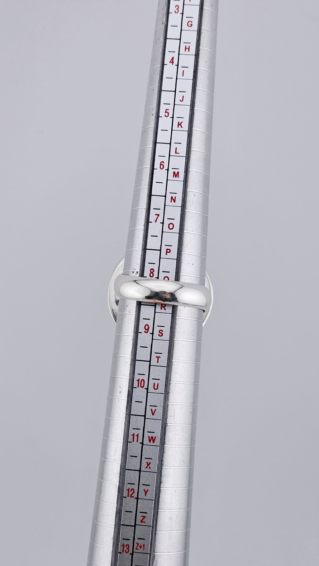 Pre-Loved 925 Sterling Silver Hammered Domed Ring (Closed Centre) - Size UK Q ½ / US 8.25 (12.15g)