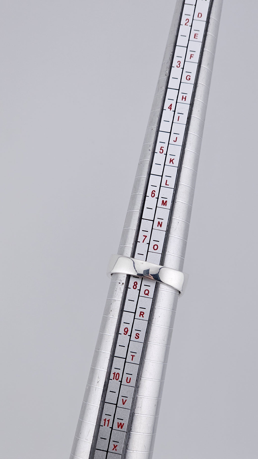 Vintage 925 Sterling Silver Wavy Plain Band Ring