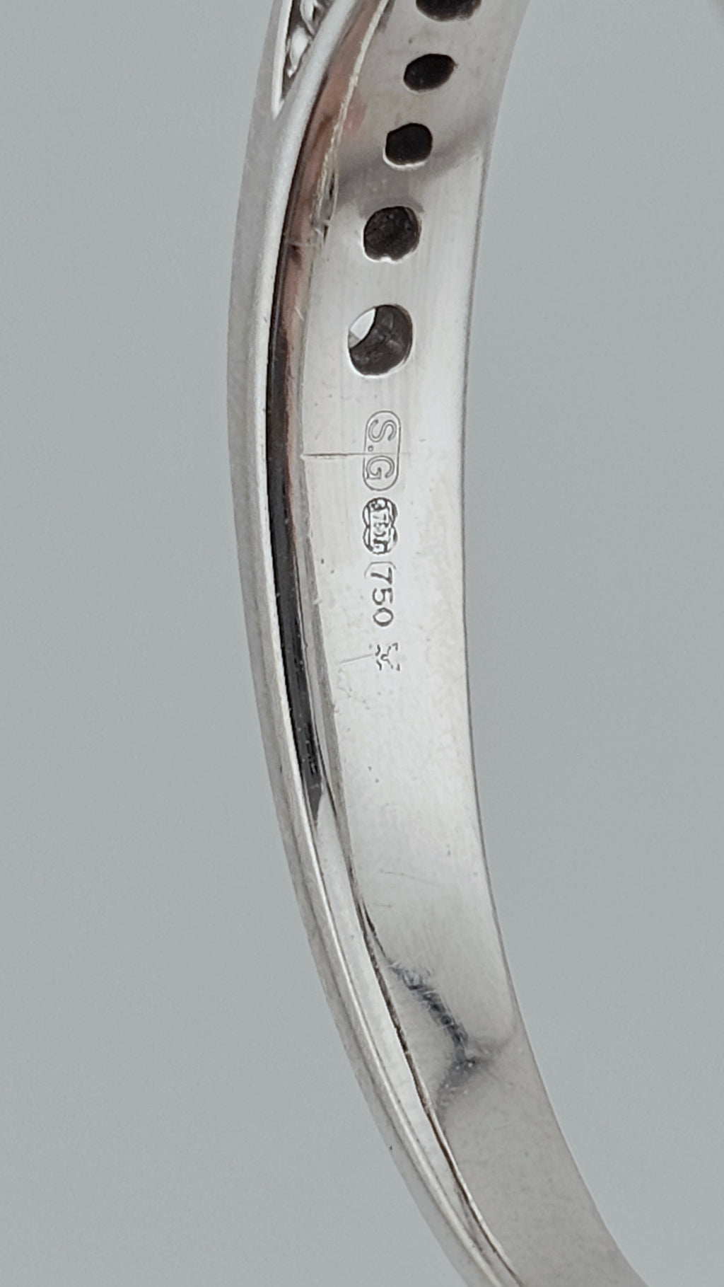 Tolkowsky 18ct White Gold Diamond Ring | 0.52ctw | IGI Certified | Size P 1/2 | Boxed