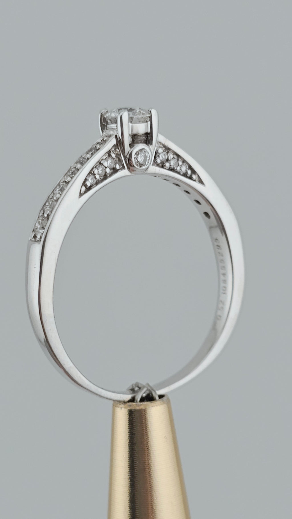 Tolkowsky 18ct White Gold Diamond Ring | 0.52ctw | IGI Certified | Size P 1/2 | Boxed