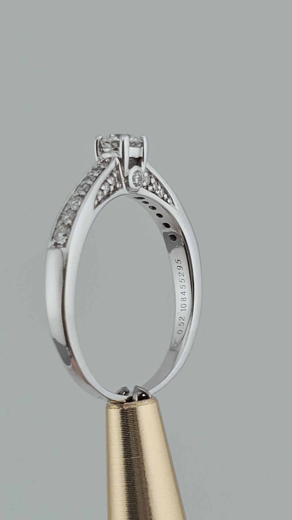 Tolkowsky 18ct White Gold Diamond Ring | 0.52ctw | IGI Certified | Size P 1/2 | Boxed