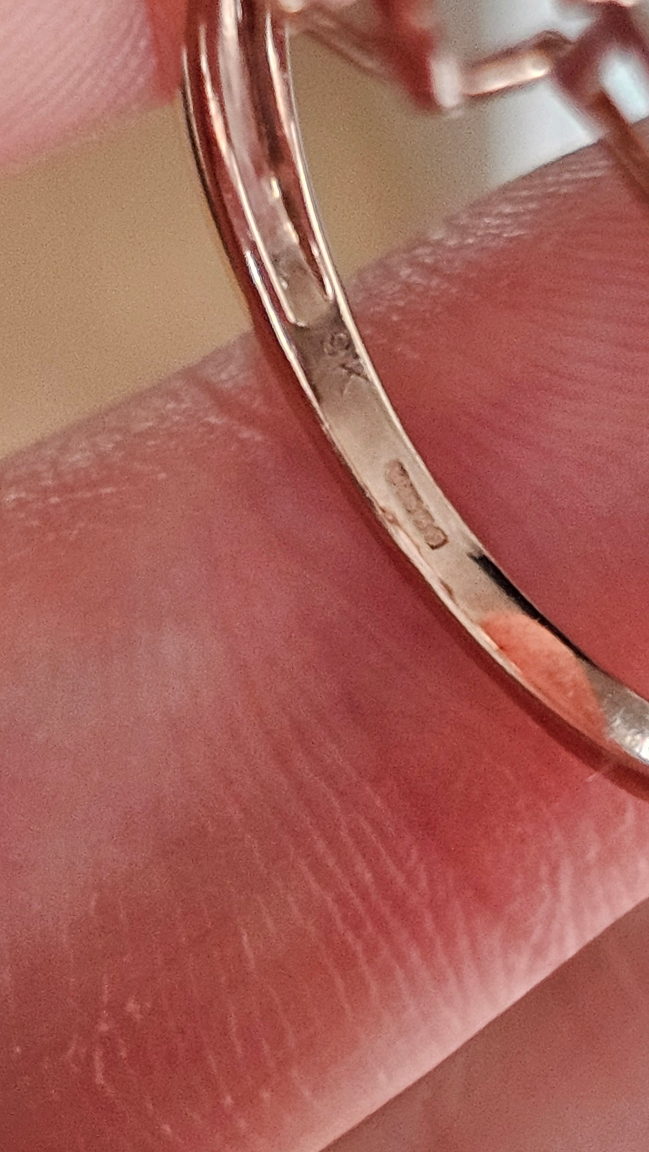 9ct Rose Gold Natural Pink Kunzite  Ring | Size P 1/2 | 3.55g