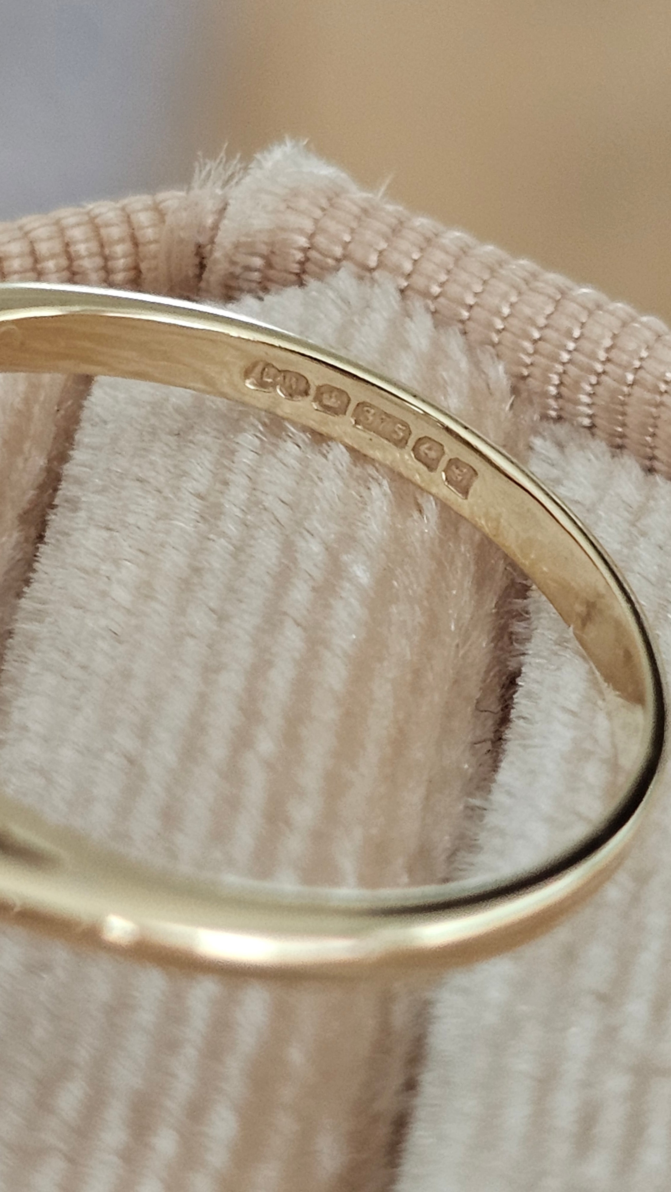 Vintage 9ct Yellow Gold Natural Ruby & Diamond Floral Cluster Ring – Size L 1/2 (US 6)