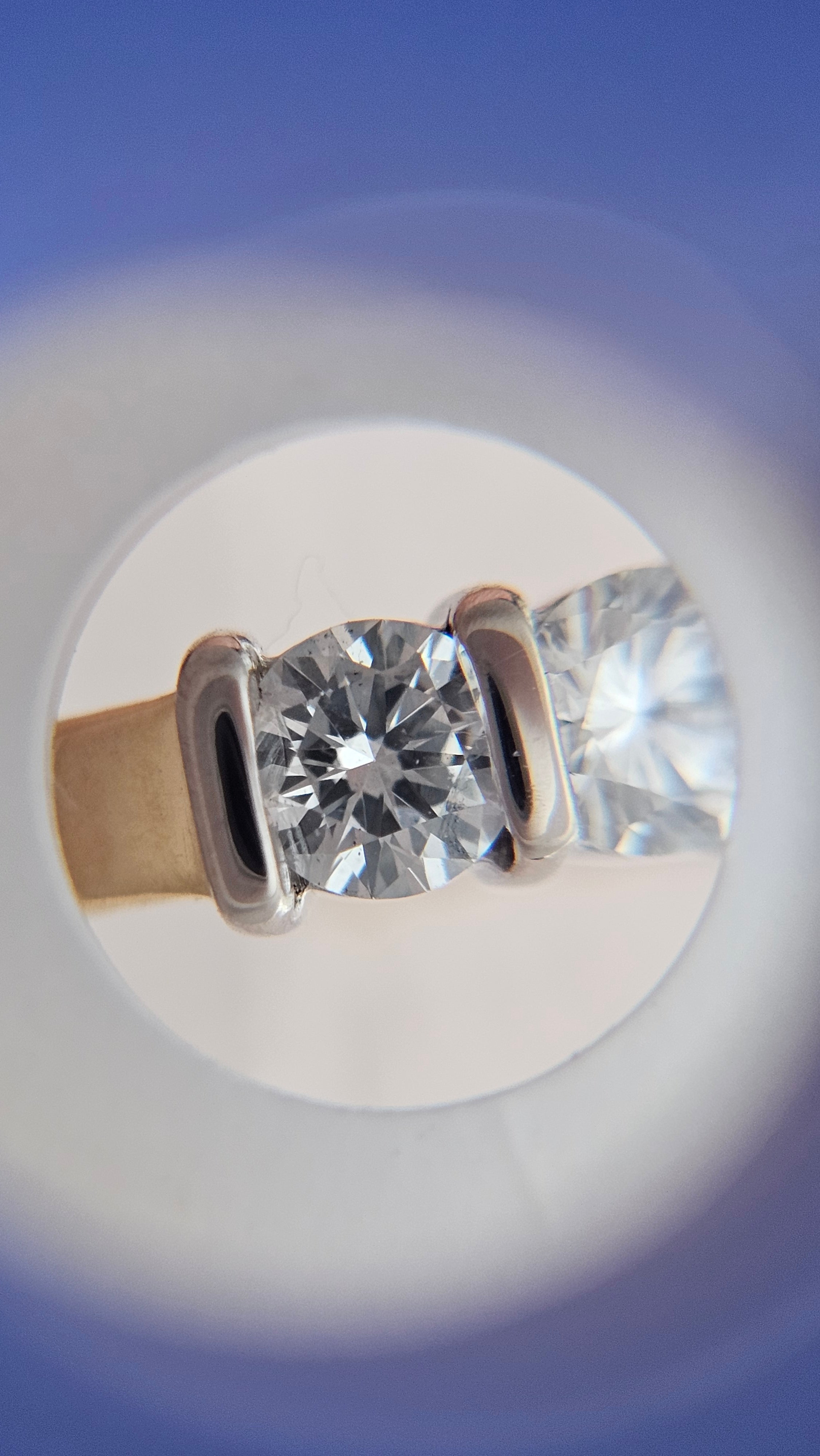 18ct Yellow & White Gold 1.20ct 5-Stone Diamond Ring – WGI Certified (Size I 1/2)