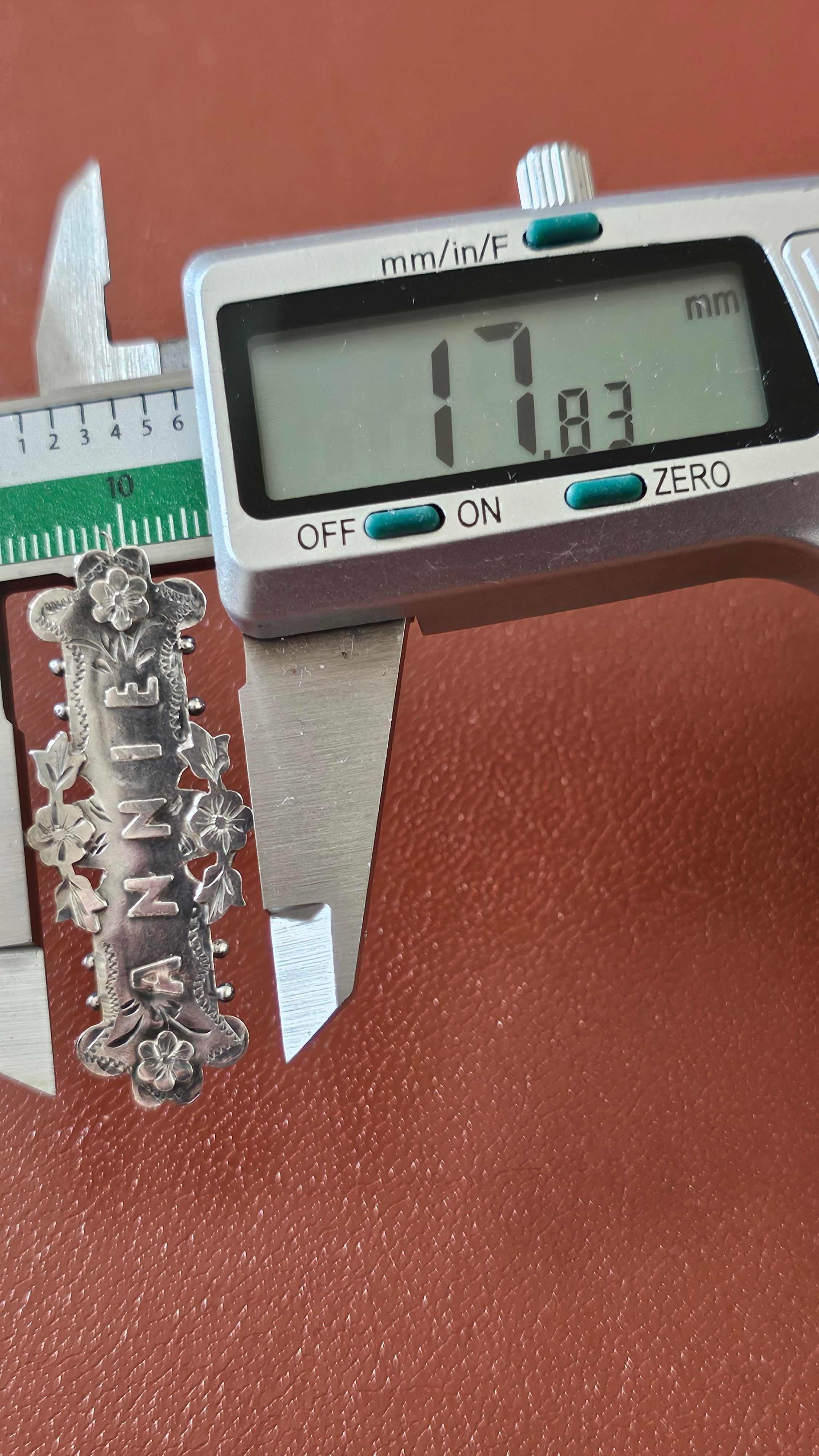 Antique Sterling Silver "ANNIE" Sweetheart Brooch – Rare Chester Hallmarks