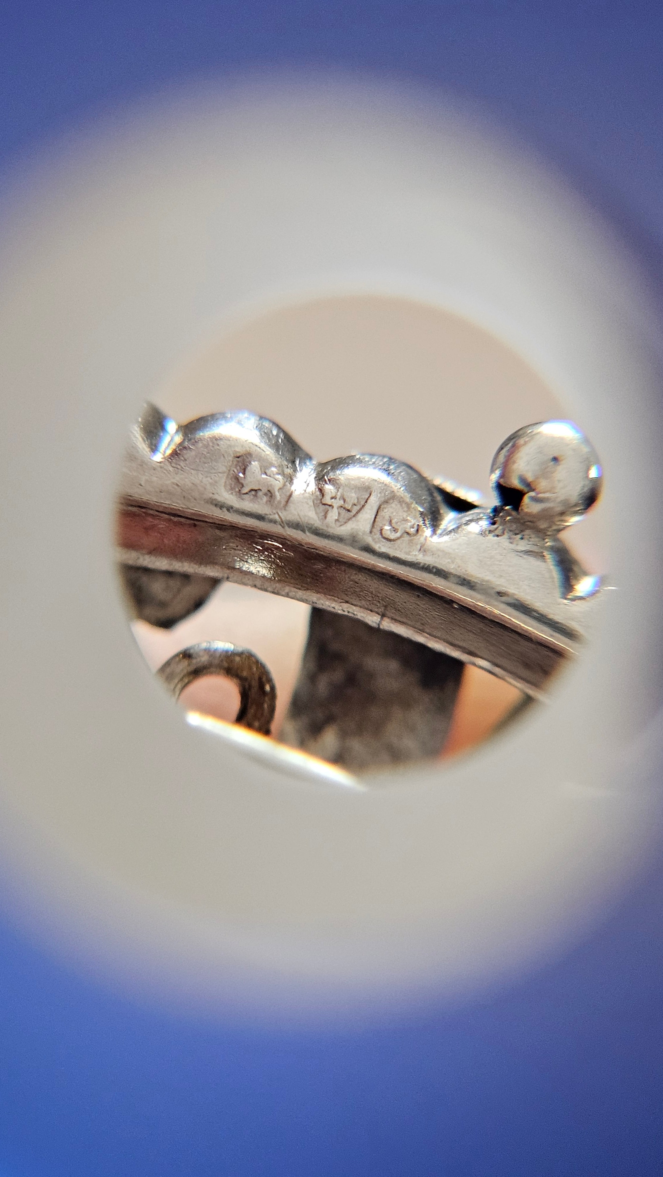 Antique Sterling Silver "N" Initial Sweetheart Brooch – Rare Chester Hallmarks