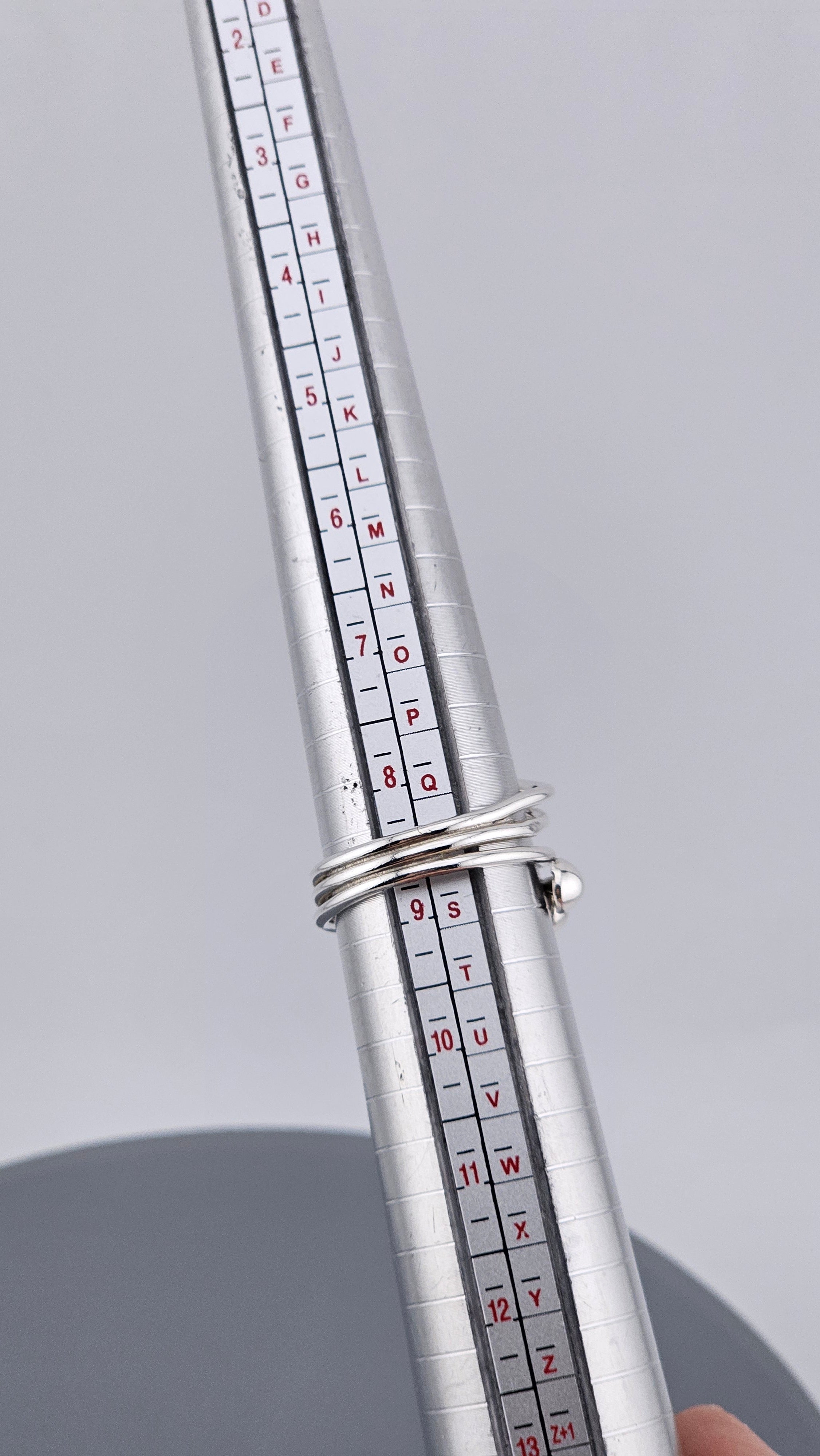 925 Sterling Silver Multi-Band Ball Ring