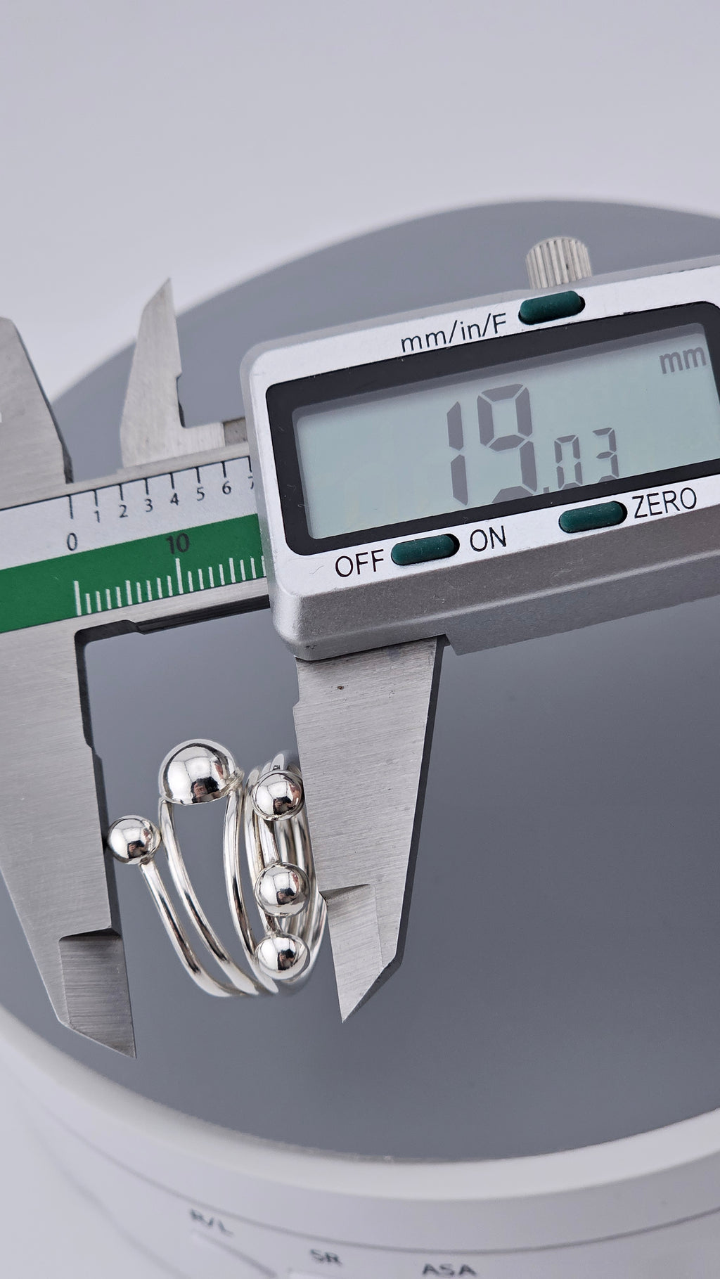 925 Sterling Silver Multi-Band Ball Ring