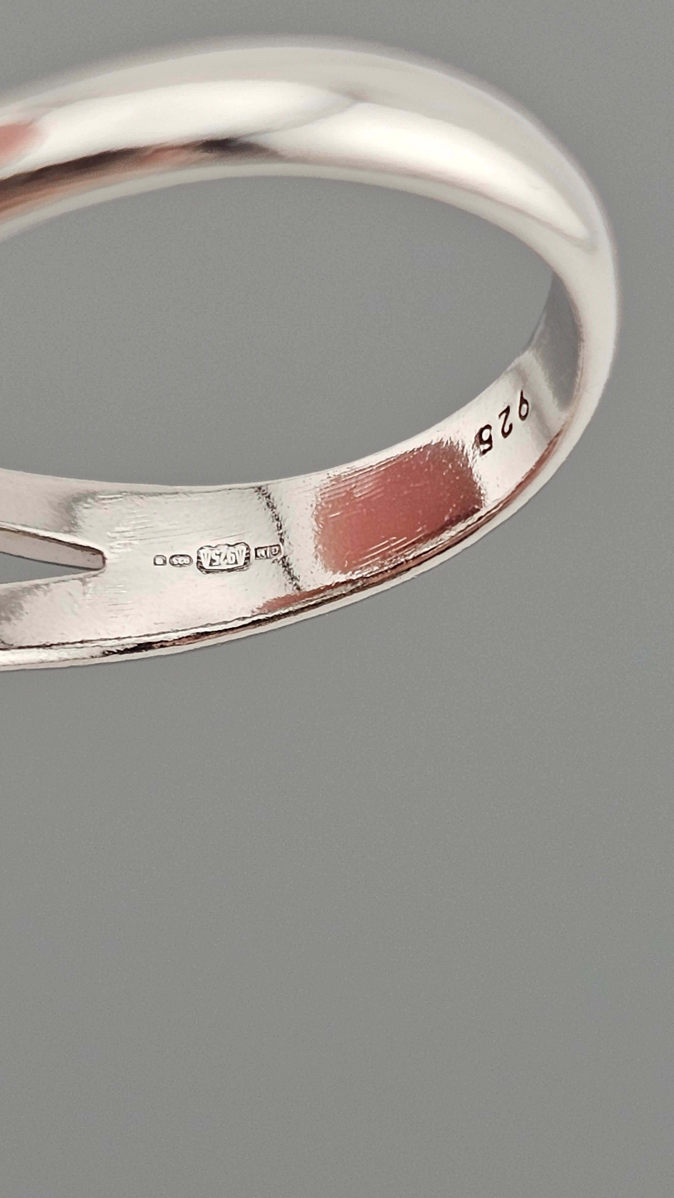 925 Sterling Silver Mixed-Texture Ball Ring