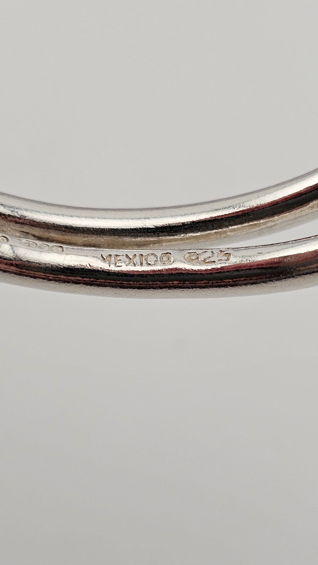 Vintage Taxco Mexico 925 Sterling Silver Wavy Ribbon Cuff Bracelet