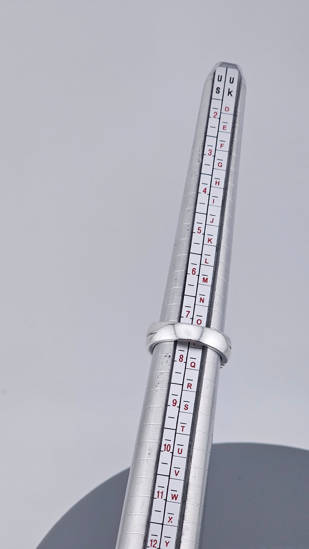 925 Sterling Silver Chunky Greek Key Statement Ring – Size UK O 1/2