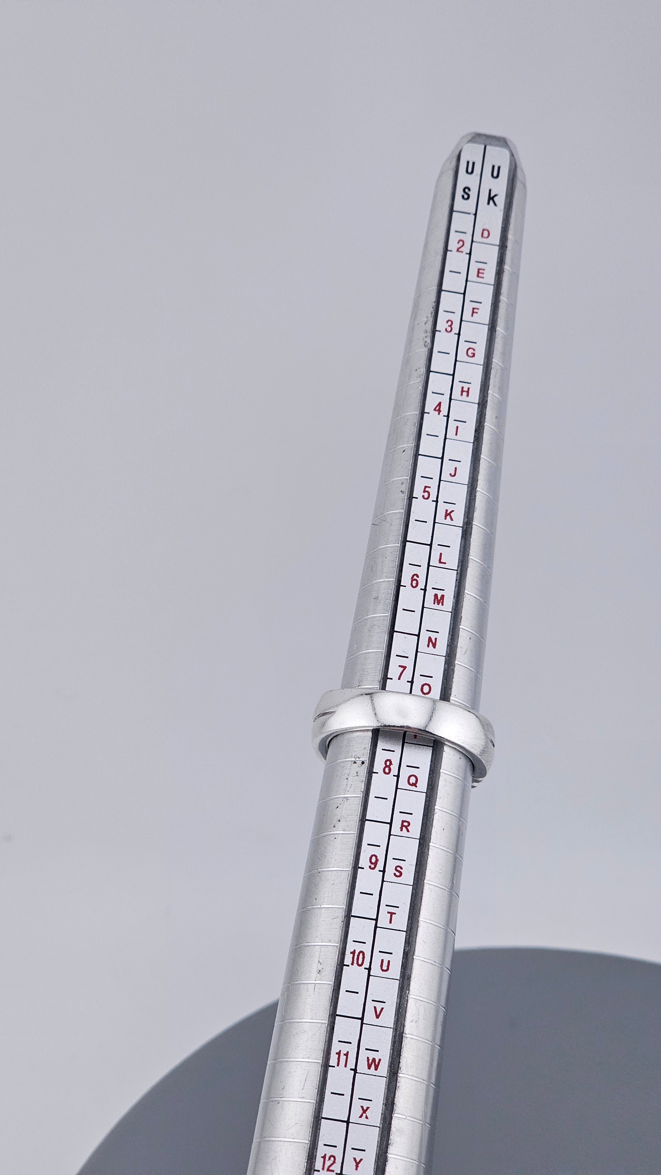 925 Sterling Silver Chunky Greek Key Statement Ring – Size UK O 1/2