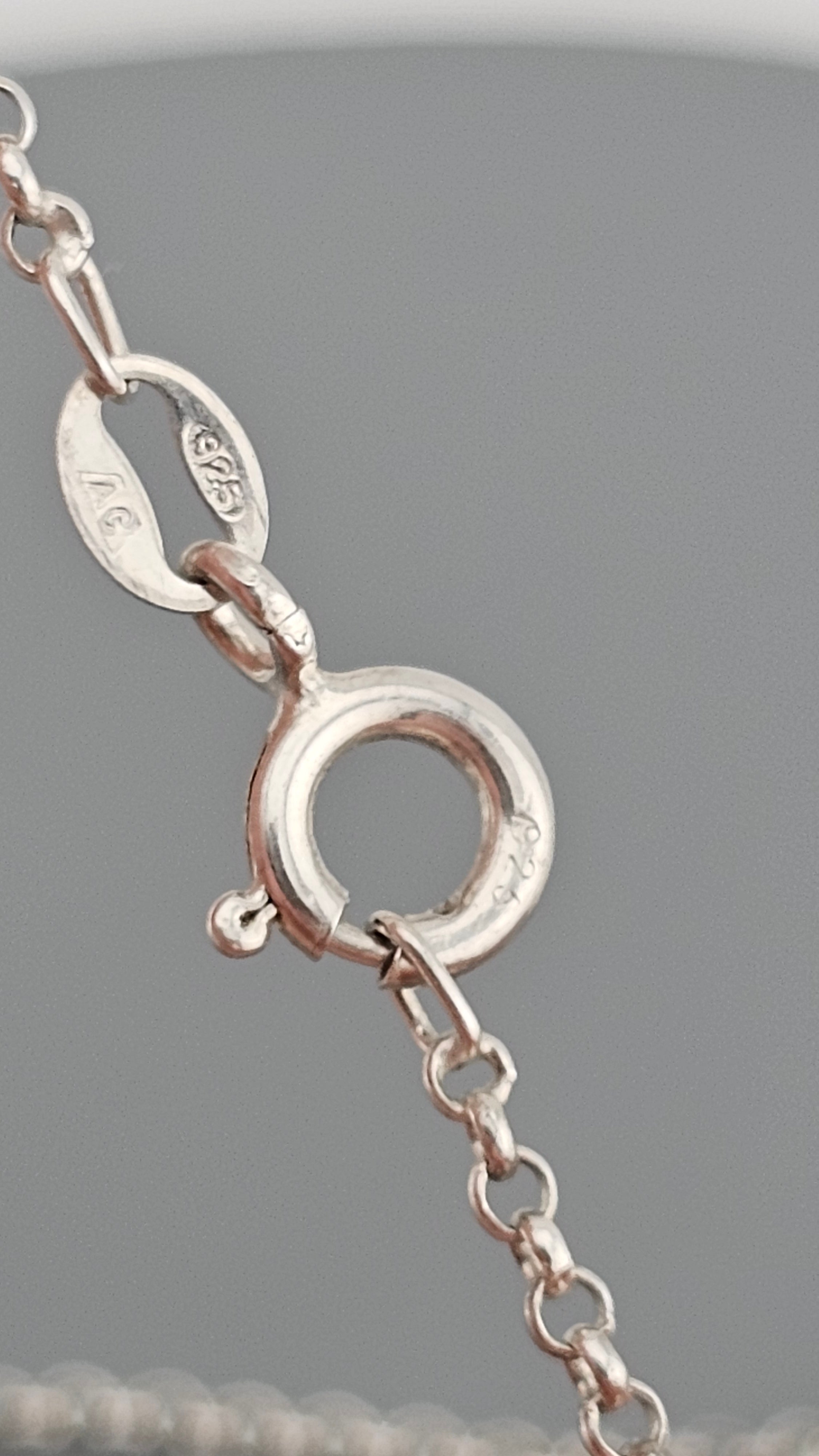 Multi-Tonal Baltic Amber & Sterling Silver Marquise Leaf Necklace