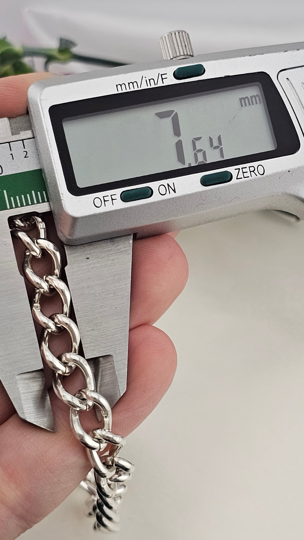 Vintage 925 Sterling Silver Heart Padlock Curb Bracelet, 17cm