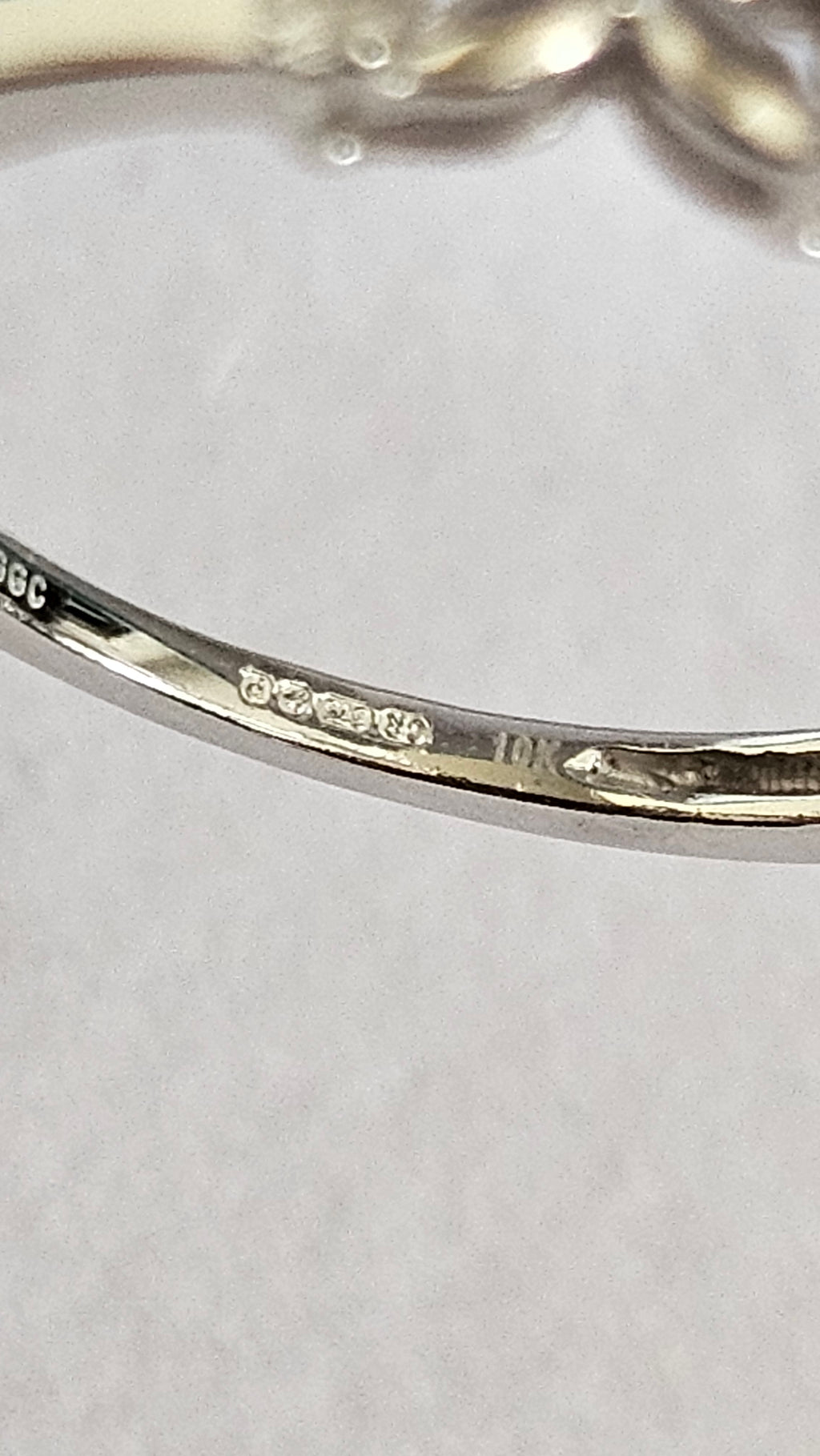 10ct White Gold 0.20ct Natural Diamond Eternity Ring , size Q