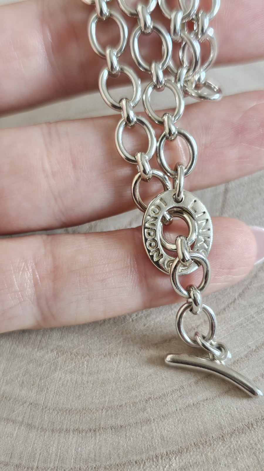 Links of London 925 Sterling Silver Chunky Chain Necklace 16.5"