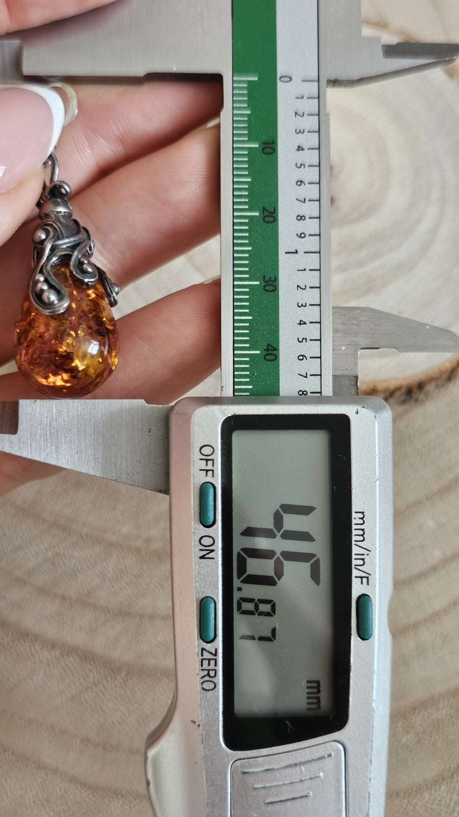 Vintage 925 Sterling Silver Amber Drop Earrings Ornate Dangle 13.57g