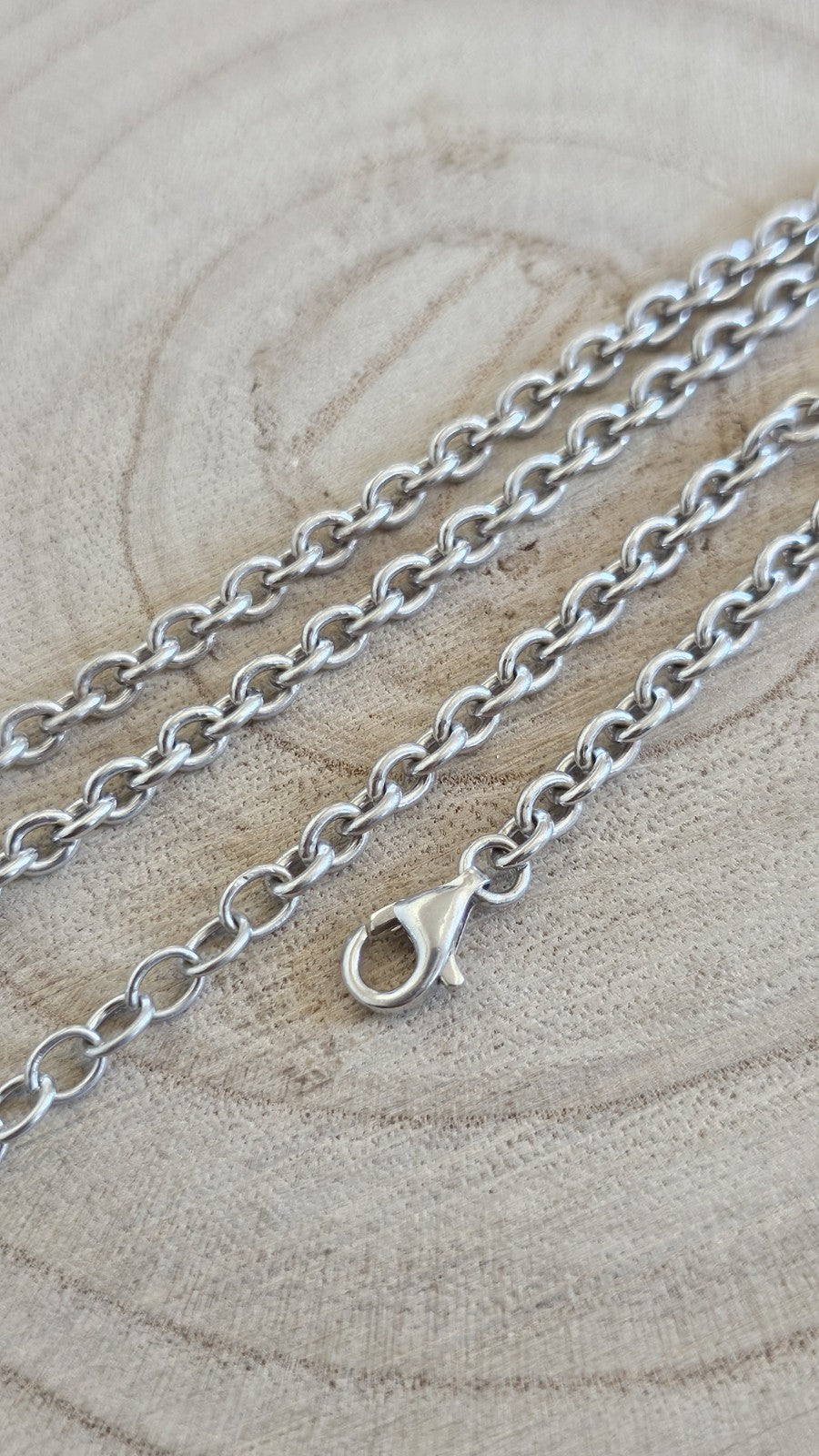 TI SENTO 925 Sterling Silver Brown & Peach Stone Pendant Necklace 16-18"
