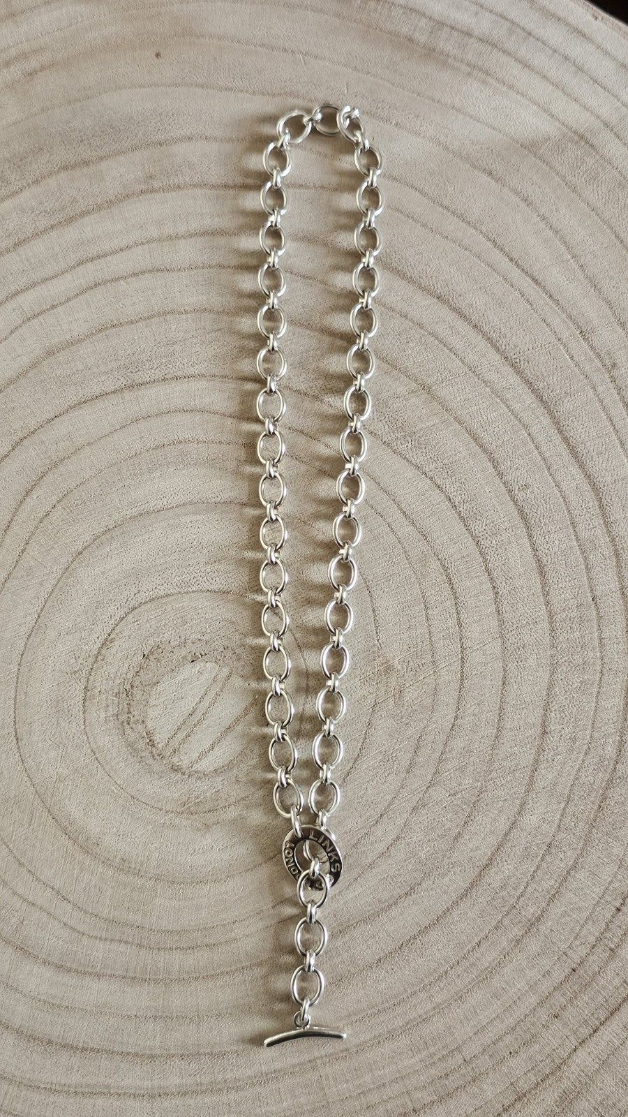 Links of London 925 Sterling Silver Chunky Chain Necklace 16.5"