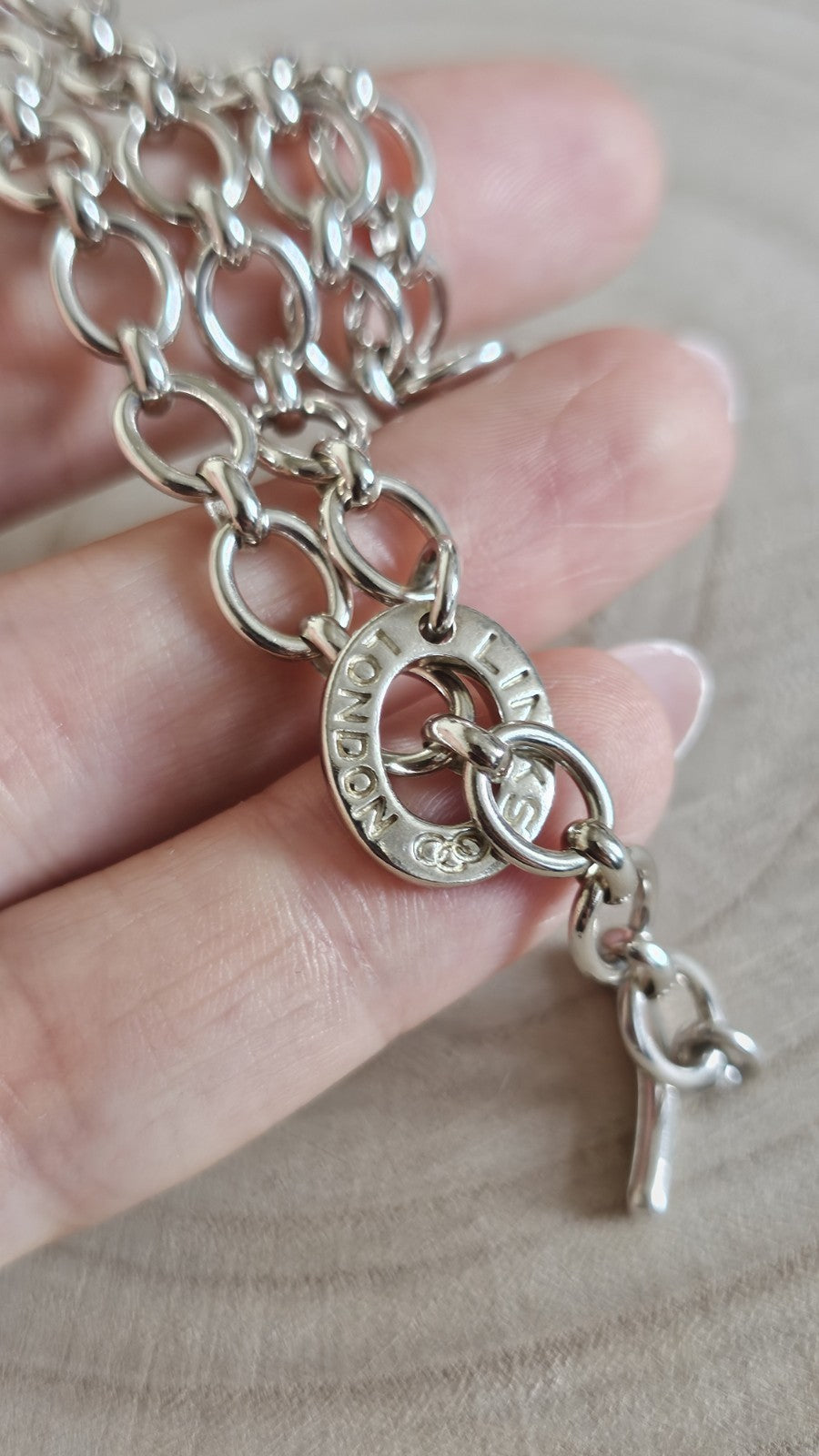 Links of London 925 Sterling Silver Chunky Chain Necklace 16.5"