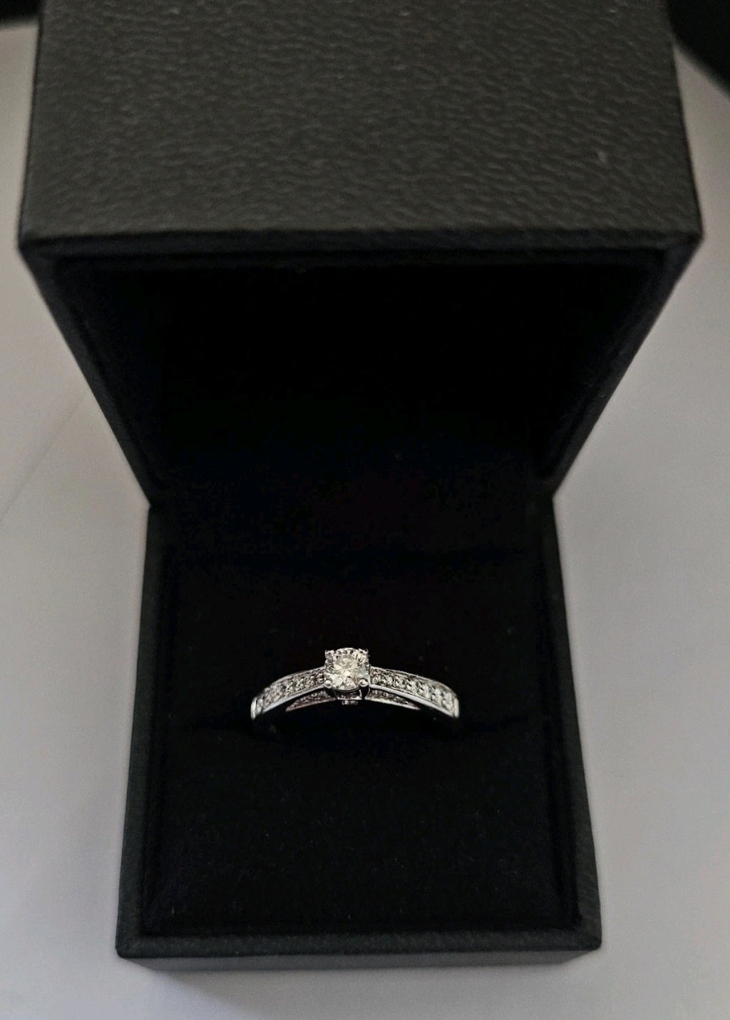 Tolkowsky 18ct White Gold Diamond Ring | 0.52ctw | IGI Certified | Size P 1/2 | Boxed